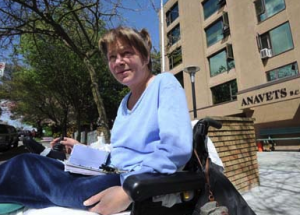 Activists will protest the treatment of Marilyn Holsten, a medical marijuana patient who died after being evicted from her apartment, on Wednesday, Sept 2, 2009.